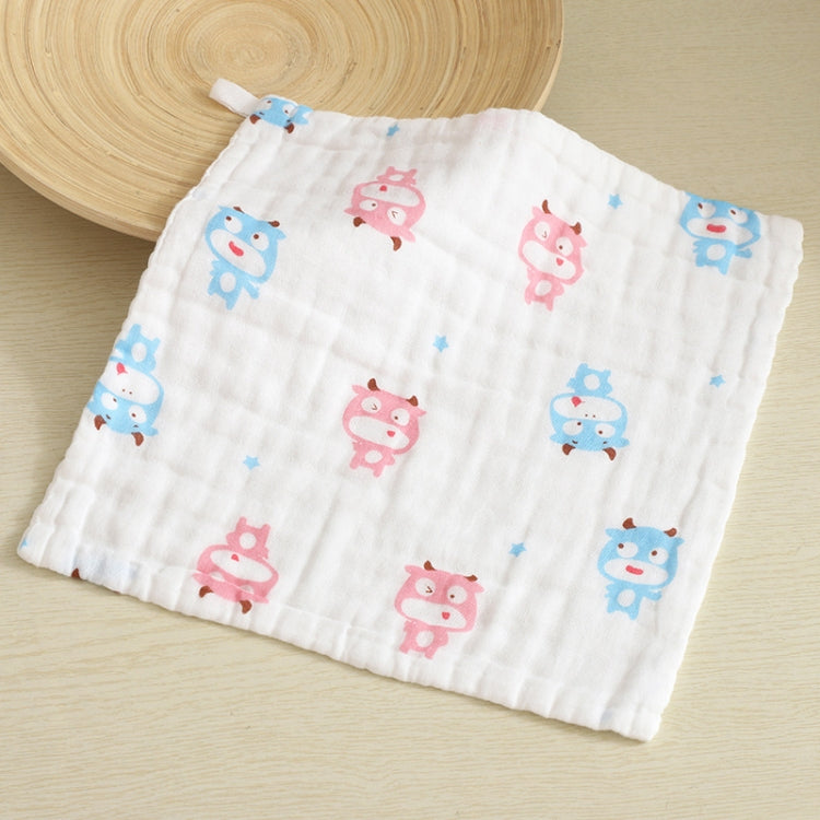 Six-Layer Gauze Cotton Baby Square Handkerchief Saliva Towel Styles Random Delivery My Store