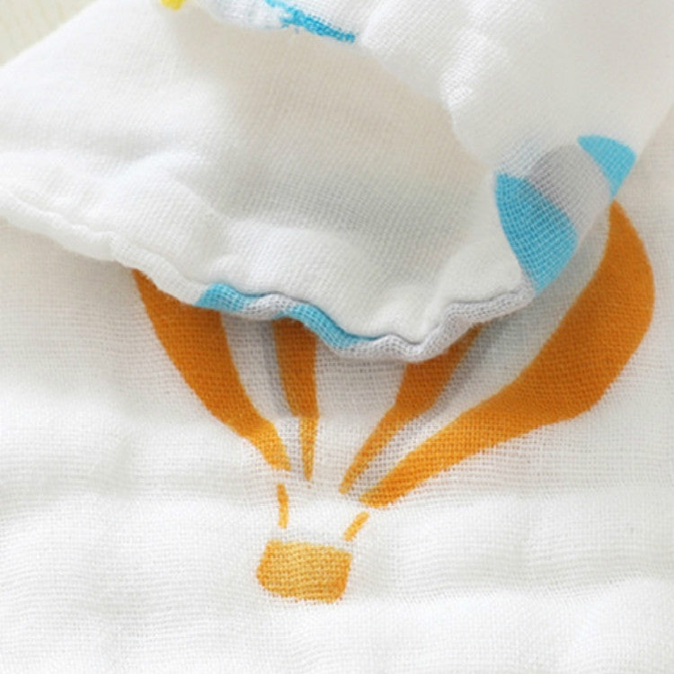 Six-Layer Gauze Cotton Baby Square Handkerchief Saliva Towel Styles Random Delivery My Store