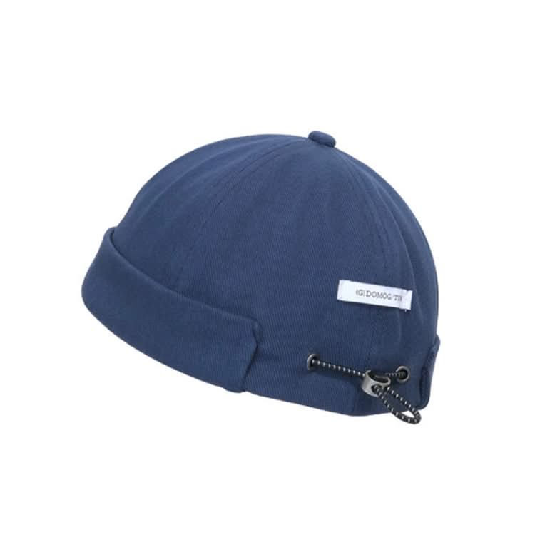 Autumn and Winter Drawstring Dome Hip Hop Hat without Eaves Reluova