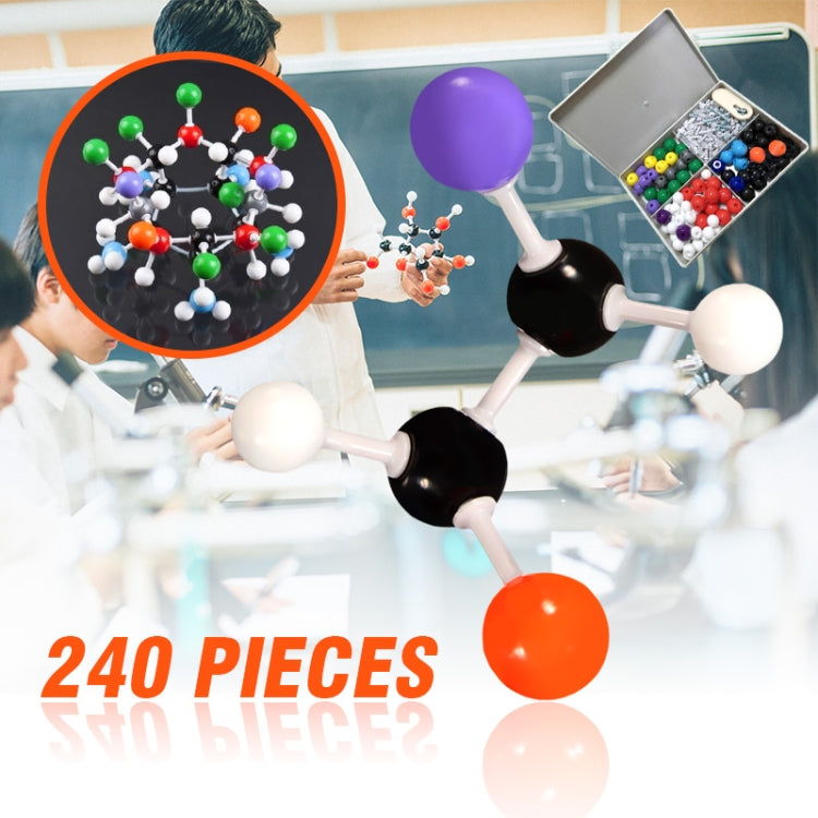 240pcs / Set Chemistry Molecular Model Organic Chemistry Atom Set for School Lab Teaching My Store