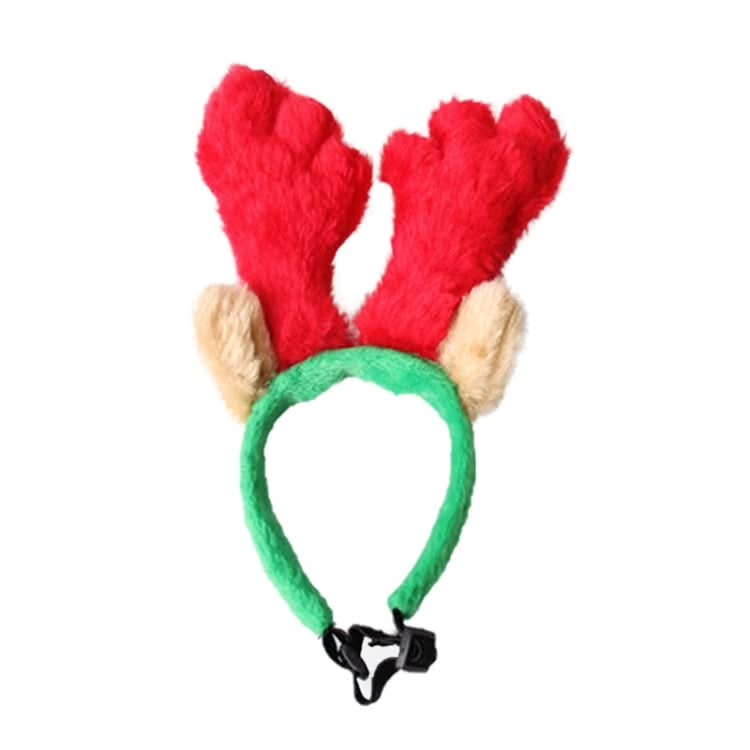 Christmas Pet Supplies Puppy Hat Holiday Ornaments Antlers Headband - Reluova