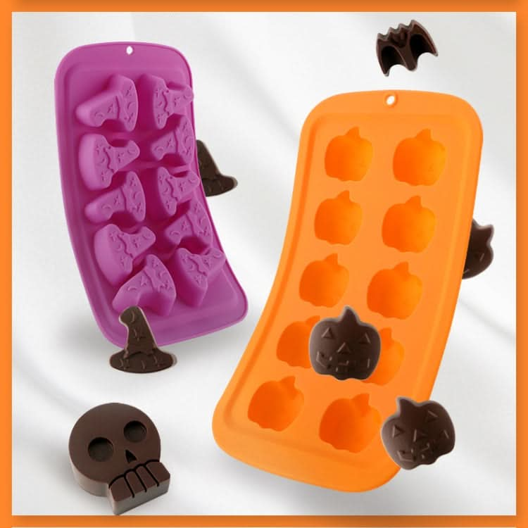 Halloween Cartoon Baking Set Chocolate Mold - Reluova