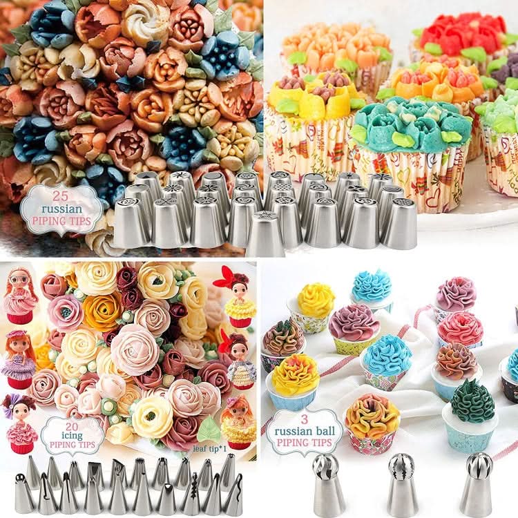 88 in 1  Decorating Mouth Set Cake Baking Jewelry Set-Reluova