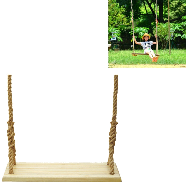 Outdoor Swing Indoor Balcony Children Adult Solid Wood Swing