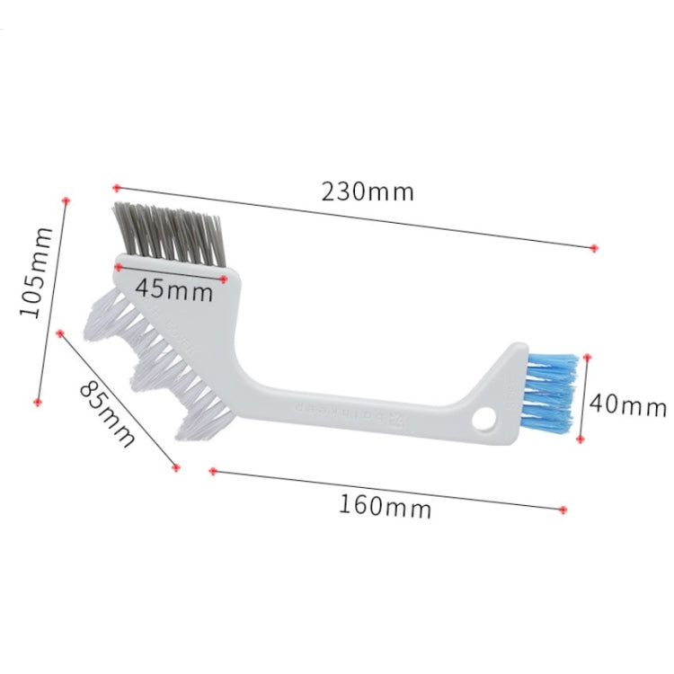 Multi-Purpose Cleaning Brush Bathroom Tile Brush Kitchen Crevice Brush Bathroom Floor Tile Brush