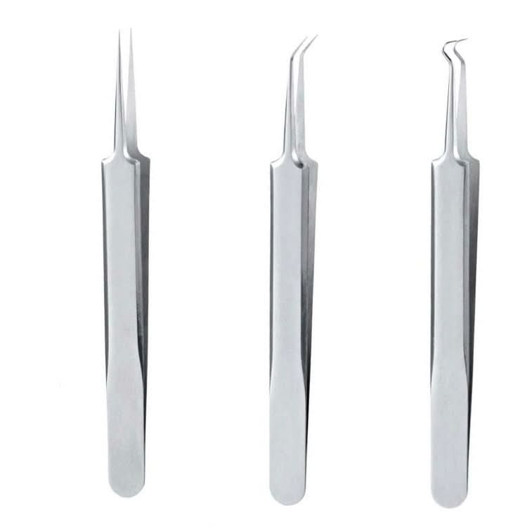 5pcs /Set Acne Needle Stainless Steel Acne Clamp Squeeze Acne Blackhead Tool-Reluova