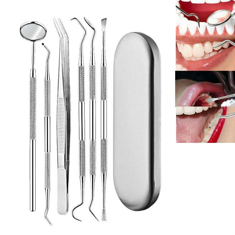 Stainless Steel Dental Tools Dental Care Tartar Tool Dentist Tool Set Reluova