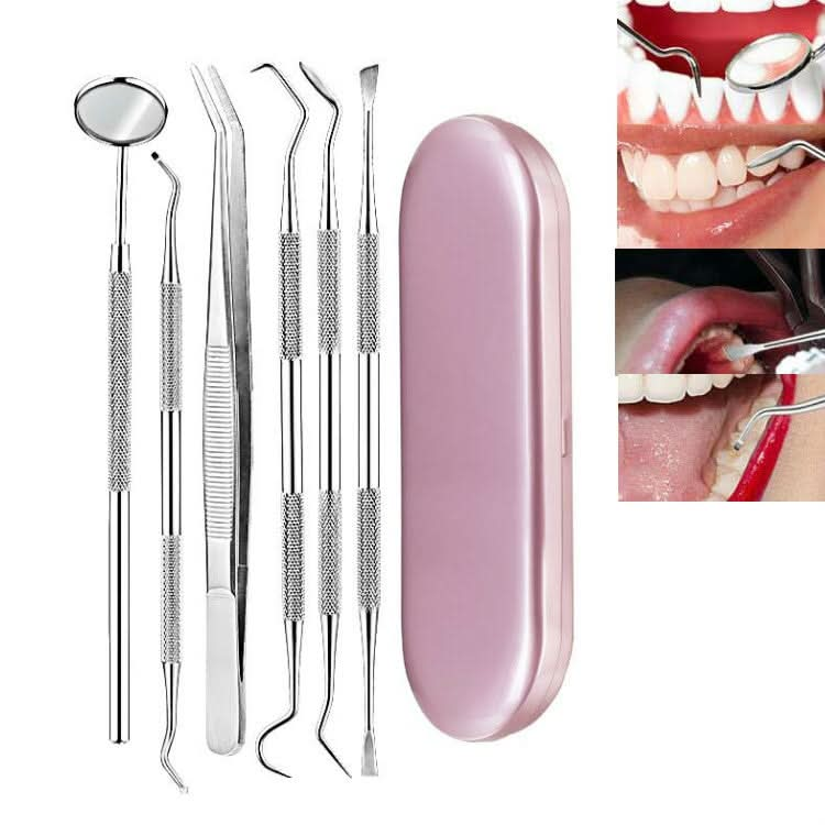 Stainless Steel Dental Tools Dental Care Tartar Tool Dentist Tool Set Reluova