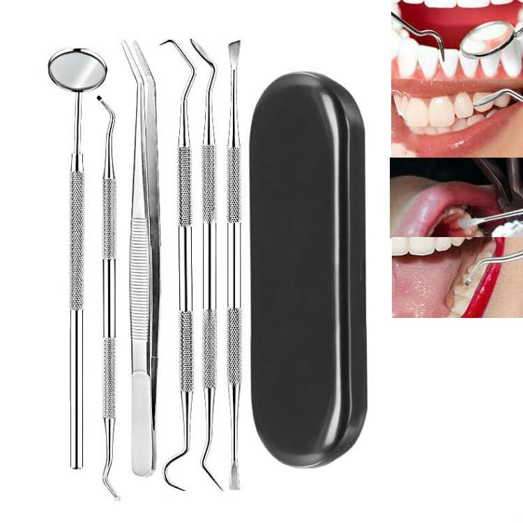 Stainless Steel Dental Tools Dental Care Tartar Tool Dentist Tool Set Reluova