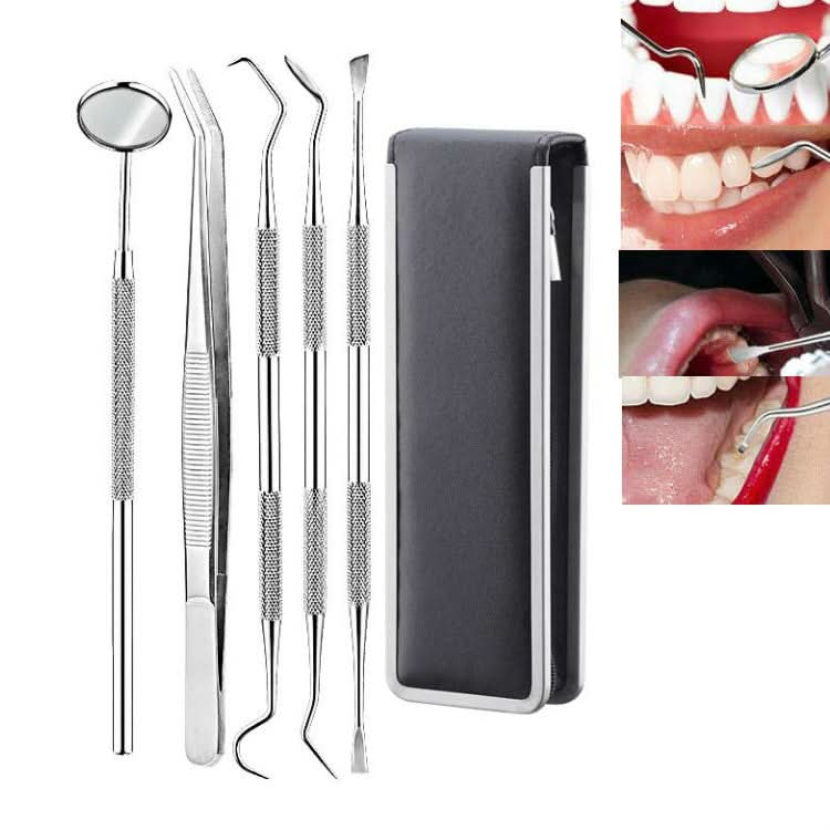 Stainless Steel Dental Tools Dental Care Tartar Tool Dentist Tool Set Reluova