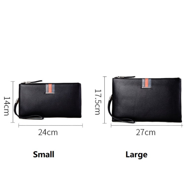 Men Leather Casual Clutch Leather Smart Anti-Theft & Anti-Lost Coin Purse My Store