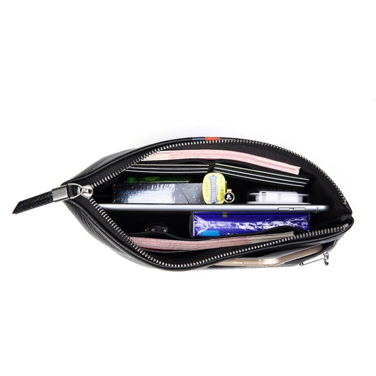 Men Leather Casual Clutch Leather Smart Anti-Theft & Anti-Lost Coin Purse My Store