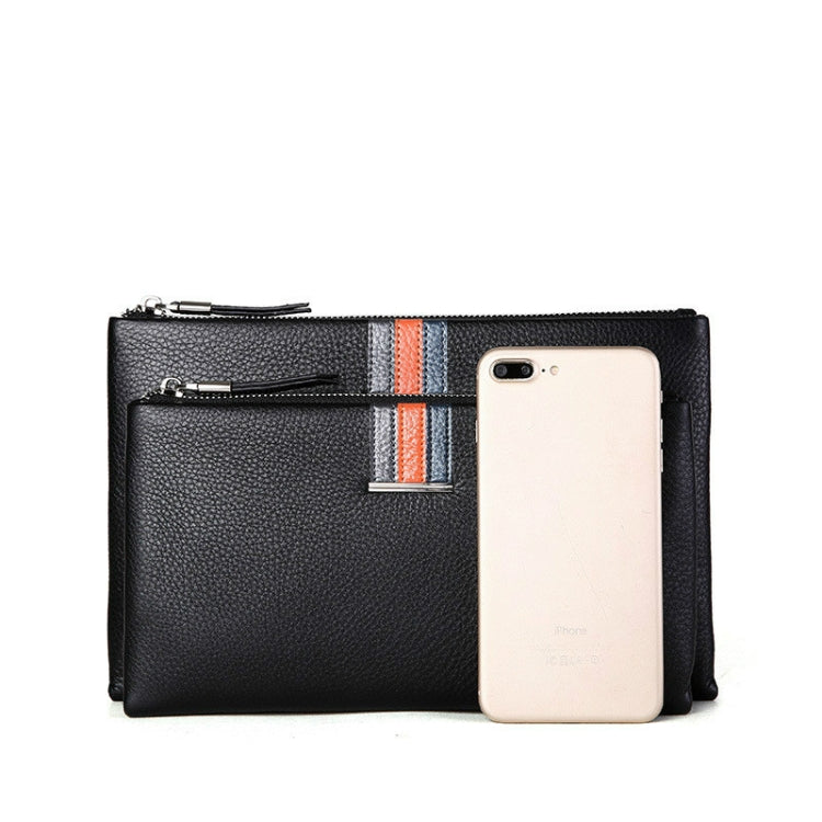 Men Leather Casual Clutch Leather Smart Anti-Theft & Anti-Lost Coin Purse My Store