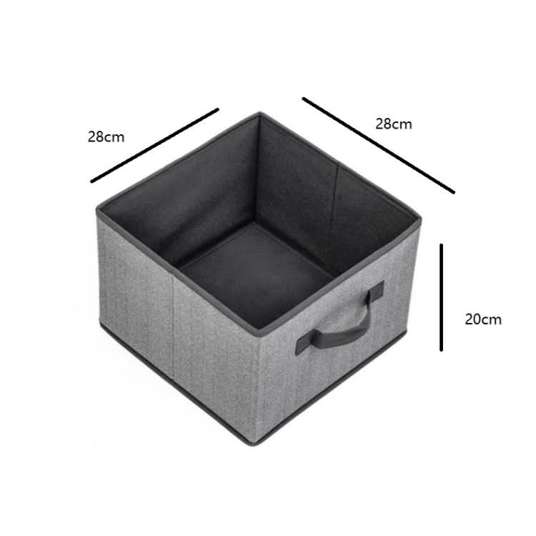 Non-woven Drawer Storage Box Square Uncovered Clothing Debris Sorting Box