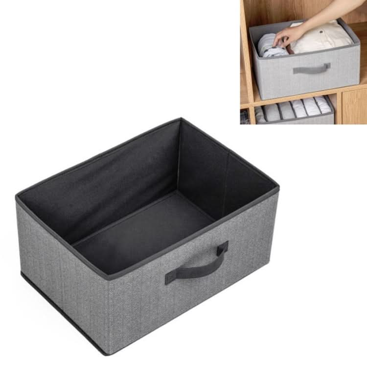 Non-woven Drawer Storage Box Square Uncovered Clothing Debris Sorting Box