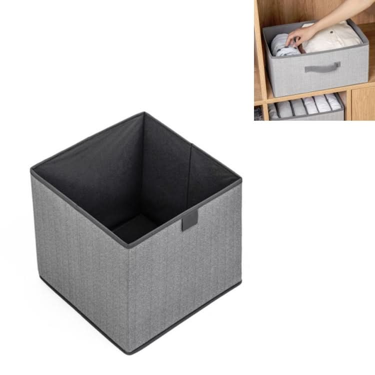 Non-woven Drawer Storage Box Square Uncovered Clothing Debris Sorting Box