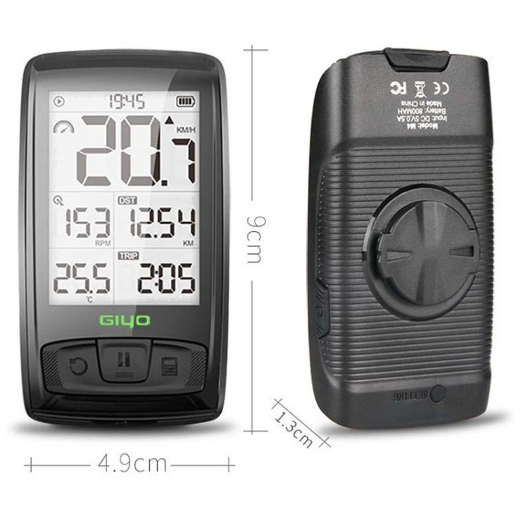 GIYO M4 Bicycle Computer Bluetooth Wireless Road Bike Speedometer Odometer