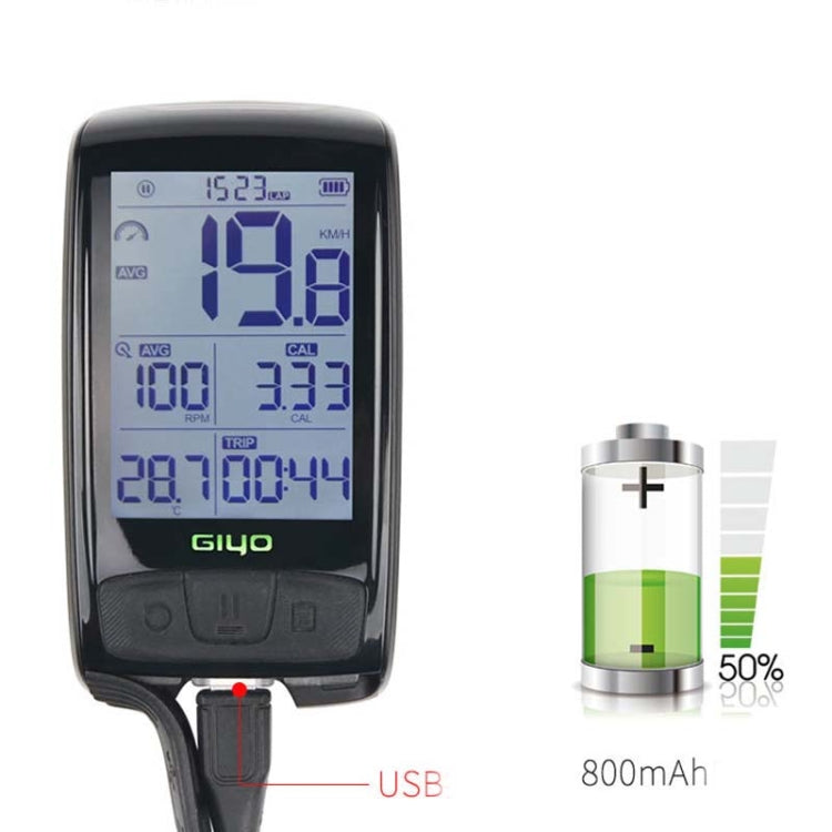 GIYO M4 Bicycle Computer Bluetooth Wireless Road Bike Speedometer Odometer