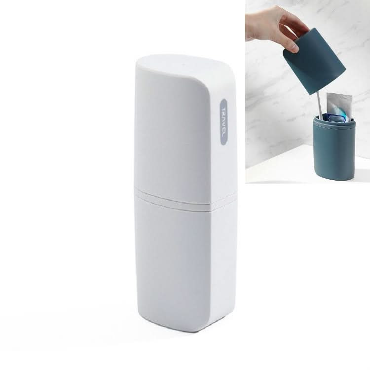 Portable Toothbrush Cups for Business Trips with Lid Creative Mouthwash Cup Reluova