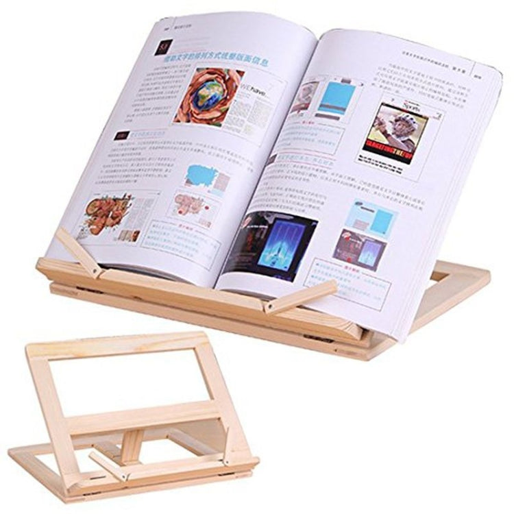 Wooden Frame Book Reading Bookshelf Bracket Support Tablet PC Music Stand Drawing Easel My Store