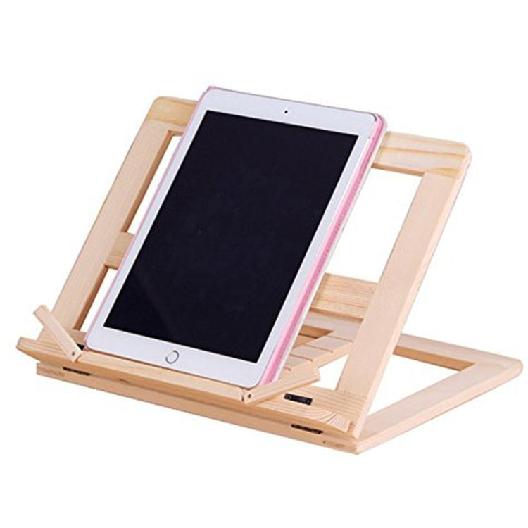 Wooden Frame Book Reading Bookshelf Bracket Support Tablet PC Music Stand Drawing Easel My Store