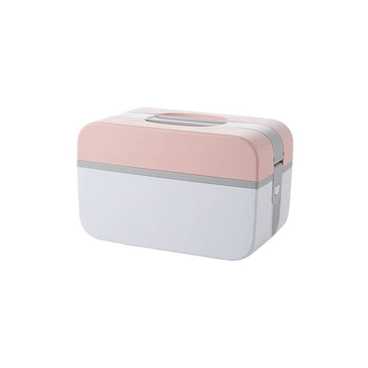 Multifunctional Household Dustproof Family Safety Emergency Storage Box Double-layer Medicine Case