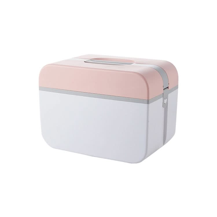 Multifunctional Household Dustproof Family Safety Emergency Storage Box Double-layer Medicine Case