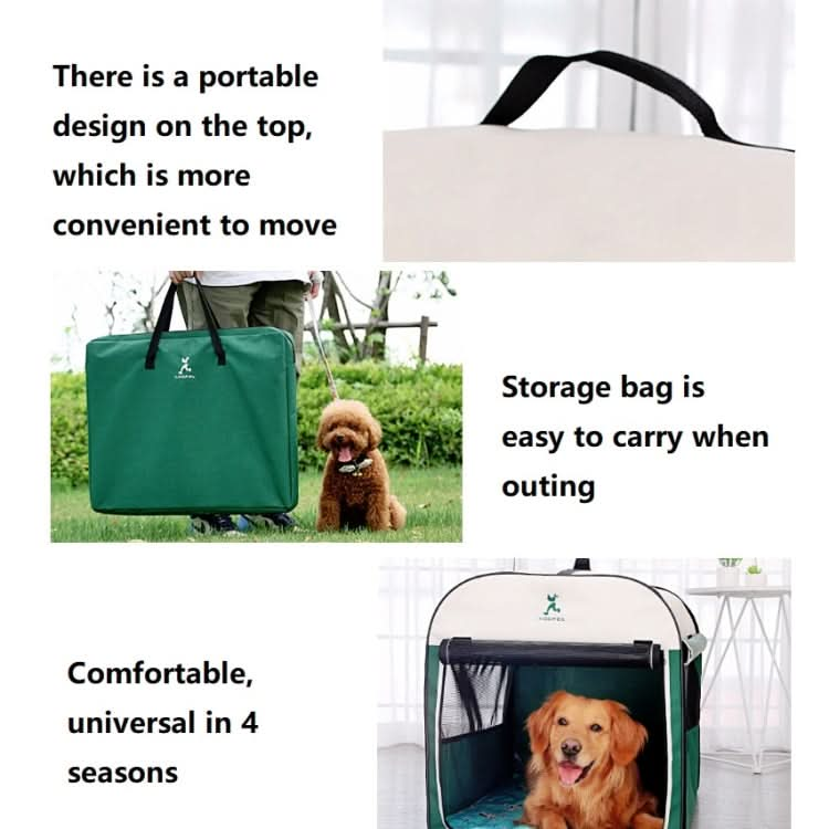 Hoopet Pet Tent Composite Cloth Four Seasons General Indoor & Outdoor Pet Nest - Reluova