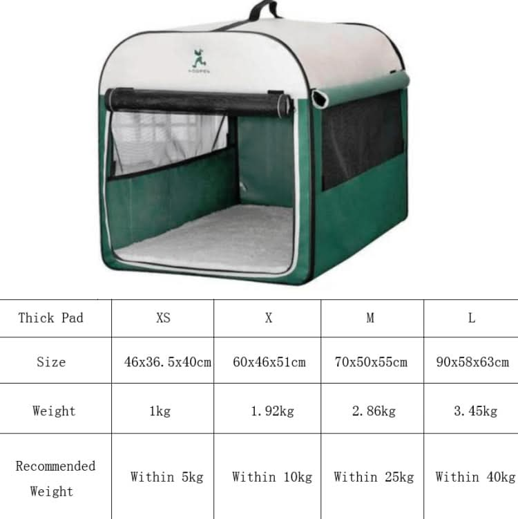 Hoopet Pet Tent Composite Cloth Four Seasons General Indoor & Outdoor Pet Nest - Reluova