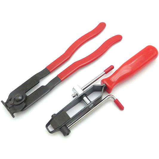 2 PCS / Set Dust-Proof Casing Beam Clamp Ball Cage Camp Exhaust Pipe Lifting Lug Removal Clamp