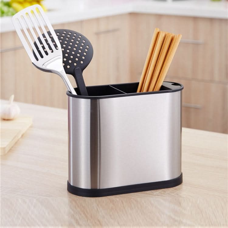 Stainless Steel Chopstick Holder Kitchen Household Tableware Storage Box Drain Cylinder - Reluova