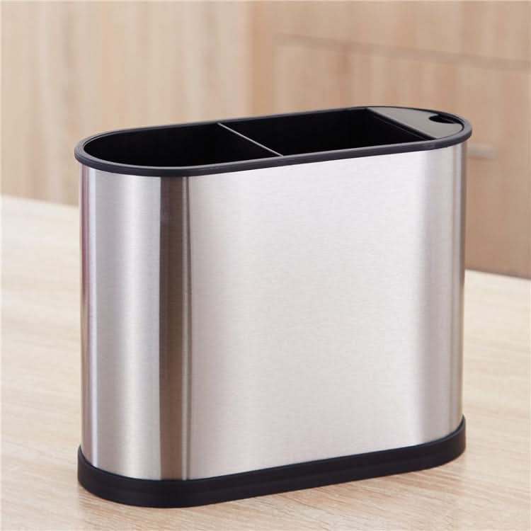 Stainless Steel Chopstick Holder Kitchen Household Tableware Storage Box Drain Cylinder - Reluova