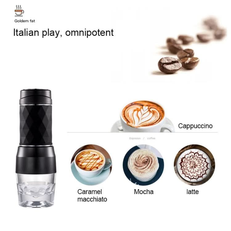 Portable Hand Pressure Espresso Machine Outdoor Accompanying Mini Coffee Cup - Reluova