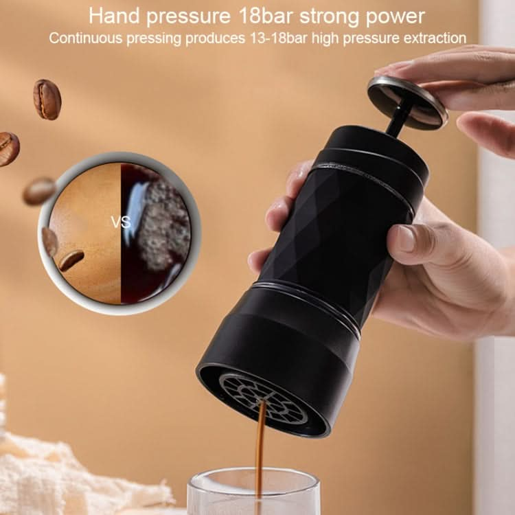 Portable Hand Pressure Espresso Machine Outdoor Accompanying Mini Coffee Cup - Reluova