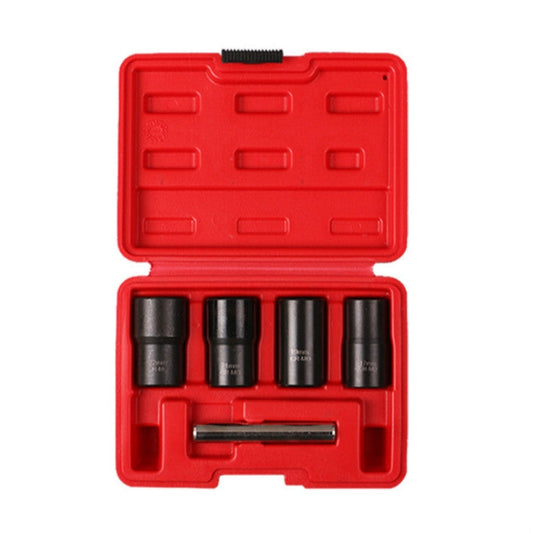 5 In 1 Non-Slip Sleeve Set Chrome-Molybdenum Steel Nut Disassembly Tool Sliding Tooth Nut Remover-Reluova