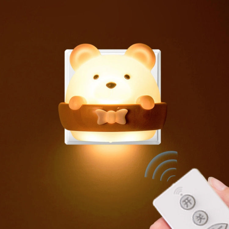 Bear Remote Control Night Light Bedside Eye Protection Wall Lamp with 3 Light Modes My Store