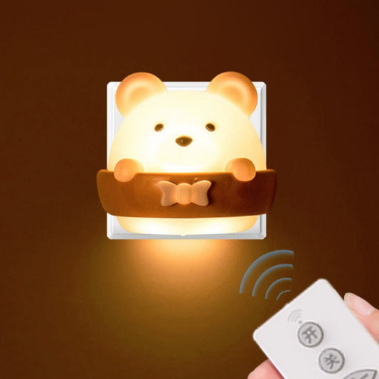 Bear Remote Control Night Light Bedside Eye Protection Wall Lamp with 3 Light Modes My Store