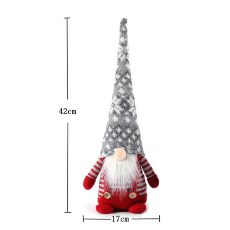 Christmas Decorations Faceless Elderly Dolls Forest Elderly Dolls Christmas Ornaments My Store