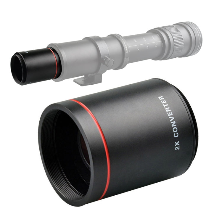 LIGHTDOW T2-Mount  2X Extender Converter Lens for Reentrant Telescope My Store