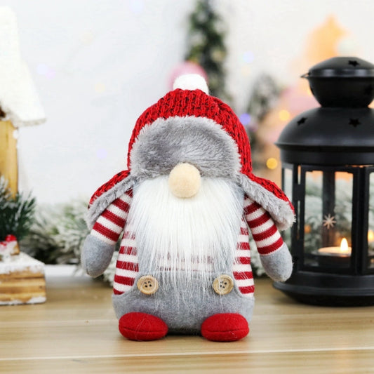 Christmas Decorations Santa Claus Ornaments Faceless Doll Window Decorations My Store