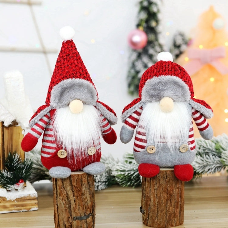 Christmas Decorations Santa Claus Ornaments Faceless Doll Window Decorations My Store