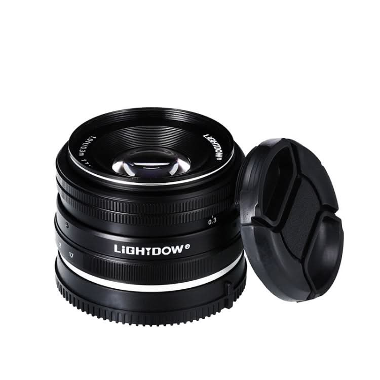 LIGHTDOW 35mm F1.7 E-Mount Manual Fixed Focus Lens for Sony My Store