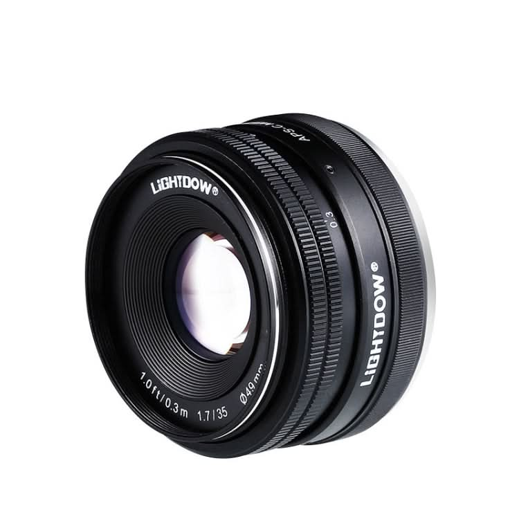 LIGHTDOW 35mm F1.7 E-Mount Manual Fixed Focus Lens for Sony My Store