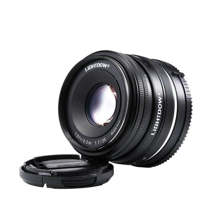 LIGHTDOW 35mm F1.7 E-Mount Manual Fixed Focus Lens for Sony My Store