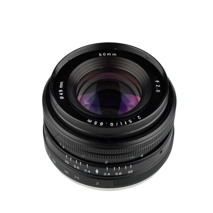 LIGHTDOW EF 50mm F2.0 USM Portrait Standard Focus Lens for Canon My Store