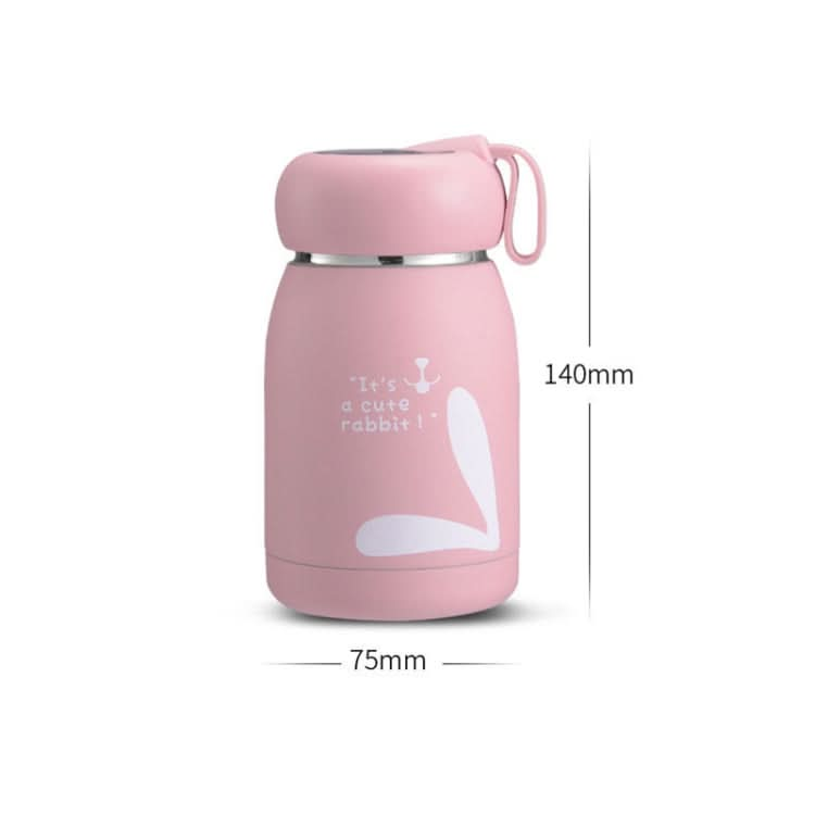 Cartoon Thermos Mug Intelligent Temperature Measurement Color Change Display Temperature Water Cup Couple Children Student Cup - Reluova