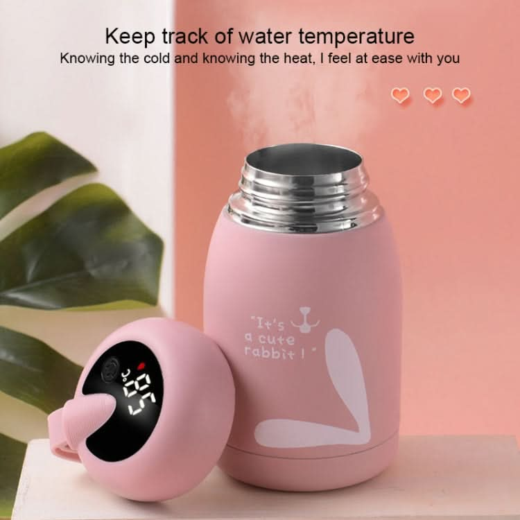 Cartoon Thermos Mug Intelligent Temperature Measurement Color Change Display Temperature Water Cup Couple Children Student Cup - Reluova