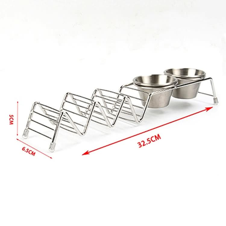 Taco Rack Stainless Steel 304 Taco Rack Taco Pancake Stand - Reluova