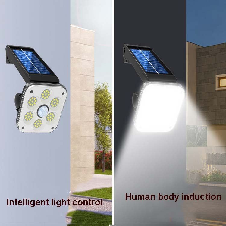 Solar Wall Light Outdoor Waterproof Human Body Induction Garden Lamp Street Light