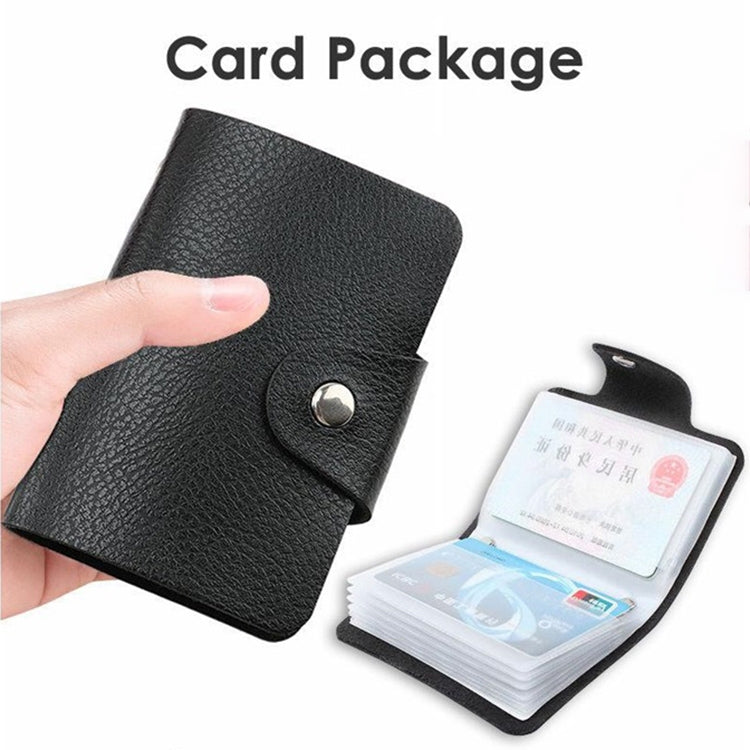 3 PCS Upgraded Version Card Bag Business Card Transparent Protective Cover Color Storage Card Holder My Store